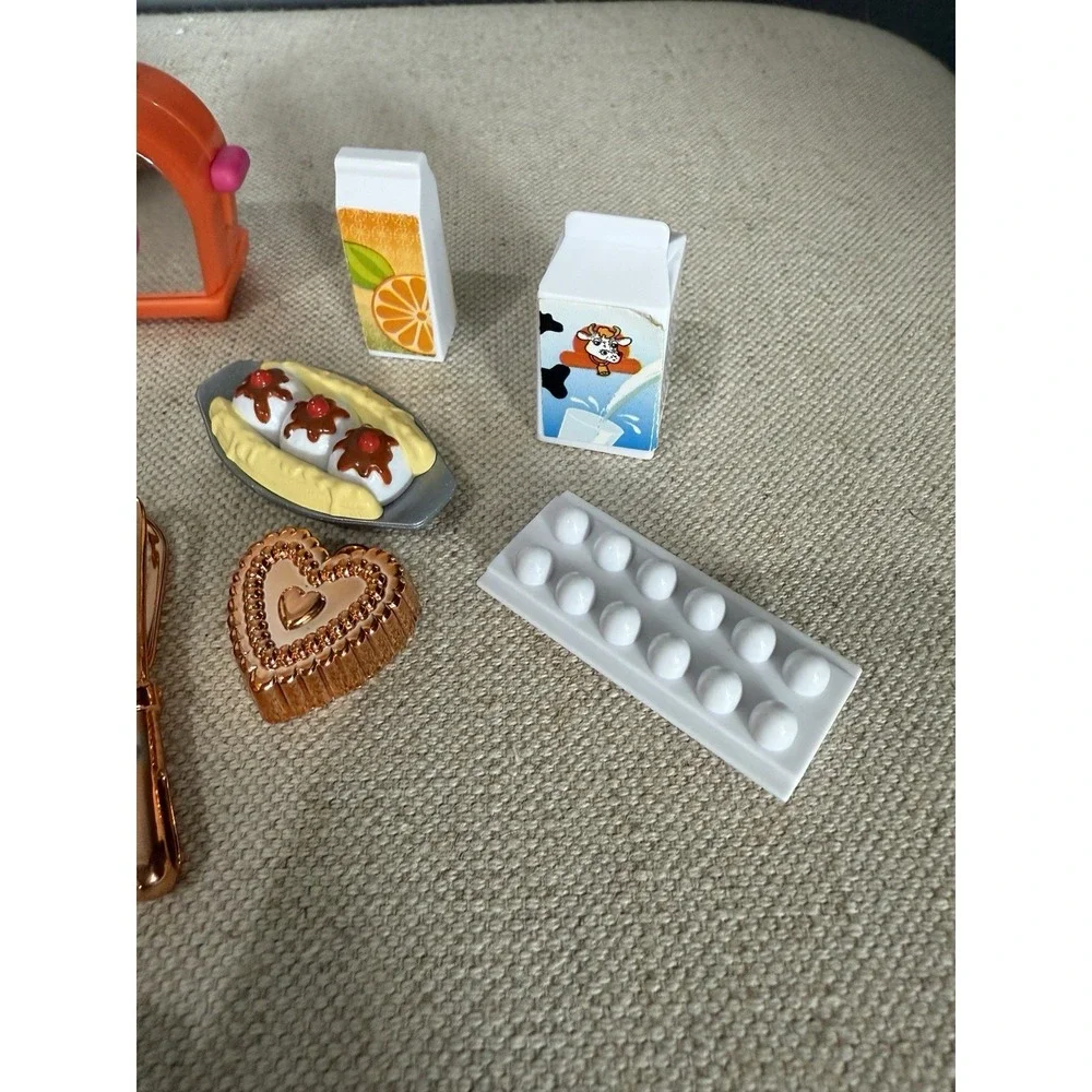 Vintage 90's-2000 Barbie and other Fashion Doll‎ Food Lot And Accessories